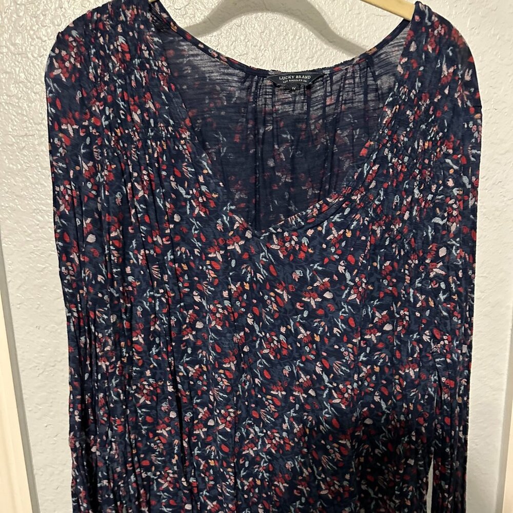 Lucky Brand Floral Blouse
